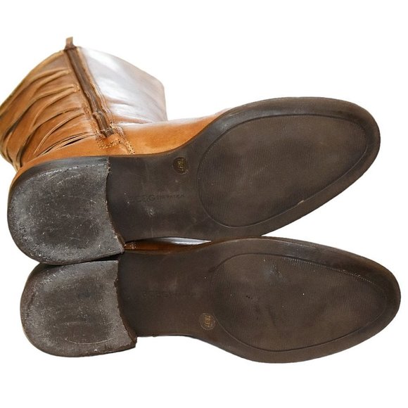 BCBGeneration  "Janiss" Tall Tan Leather Riding Boot - Picture 10 of 13